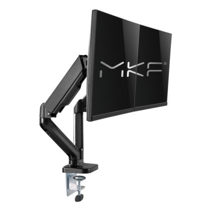 MK FLORIA MKF-21DP113S2 - Supporto regolabile per due monitor da 32 nero
