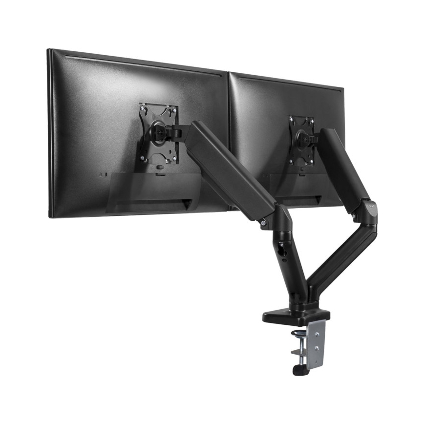 MK FLORIA MKF-21DP113S2 - Supporto regolabile per due monitor da 32 nero
