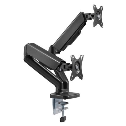 MK FLORIA MKF-21DP113S2 - Supporto regolabile per due monitor da 32 nero
