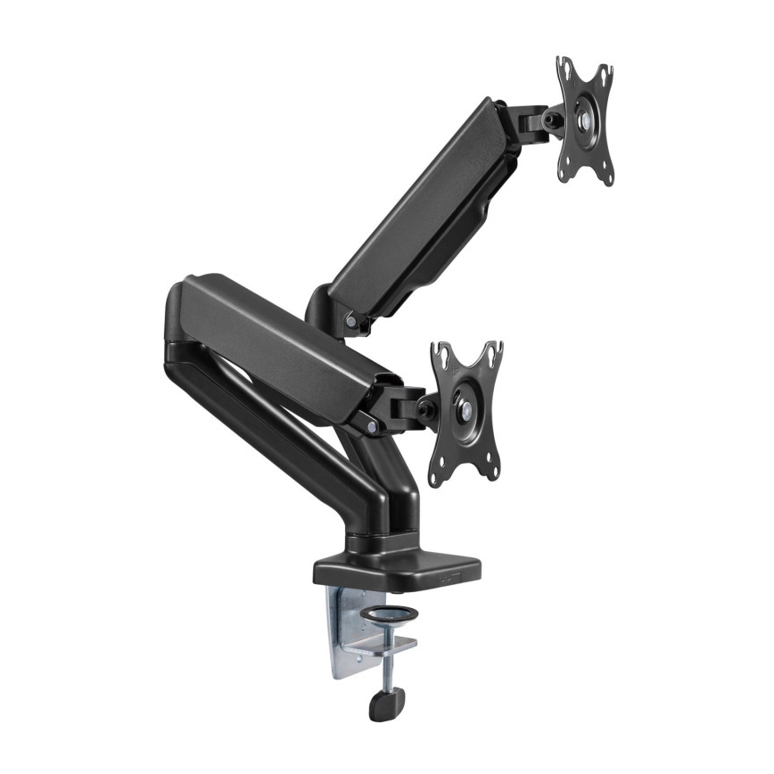 MK FLORIA MKF-21DP113S2 - Supporto regolabile per due monitor da 32 nero
