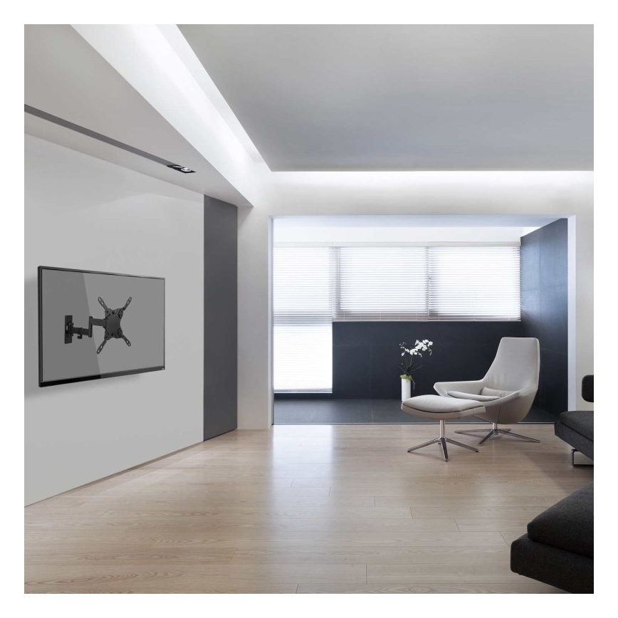 MK FLORIA MKF-21DP224 - Supporto da parete per TV con snodo 46 nero