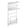 MK FLORIA MKF-21MG02W - Organiseur magnétique 67,5x31 cm blanc