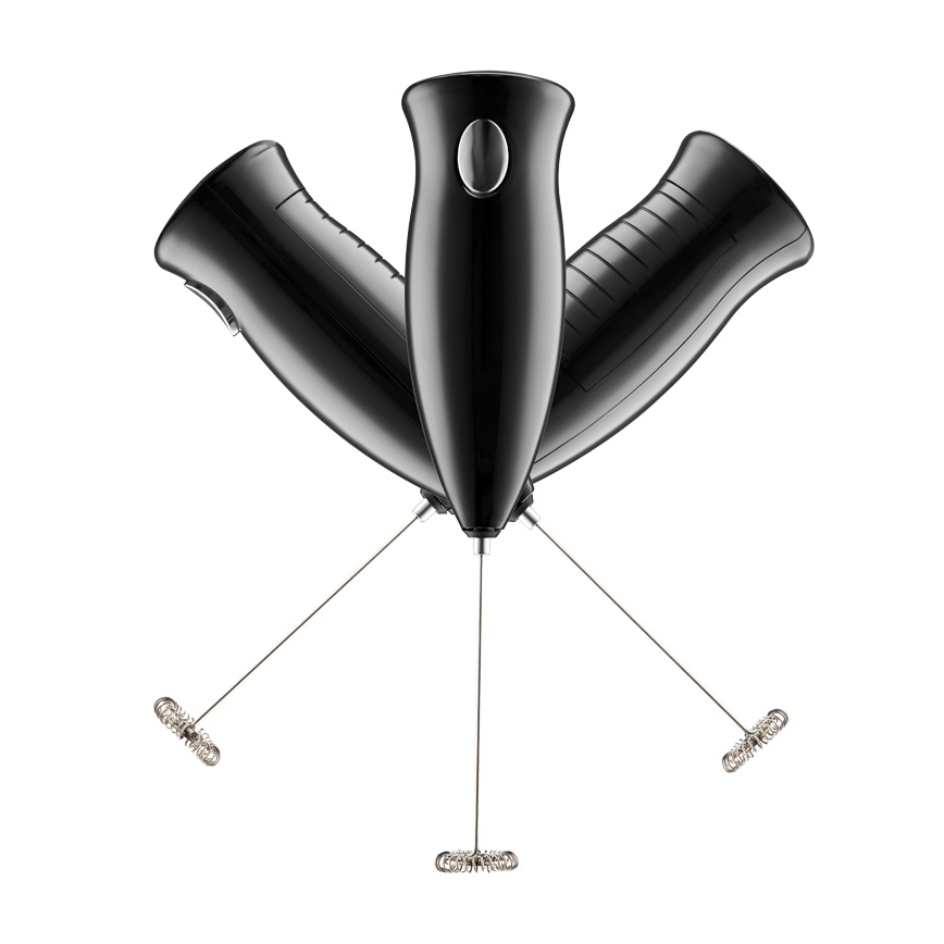 MK FLORIA MKF-23MF10B - Mousseur à lait 2xAA noir