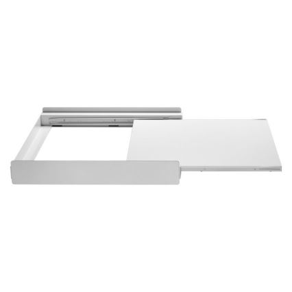 MK FLORIA MKF-23MZ601 - Kit d'empilage pour lave-linge et sèche-linge avec système coulissant 60 cm blanc
