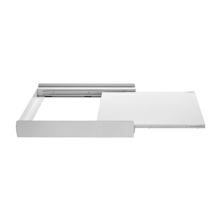MK FLORIA MKF-23MZ601 - Kit d'empilage pour lave-linge et sèche-linge avec système coulissant 60 cm blanc