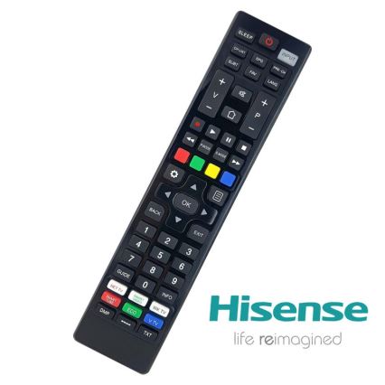 MK FLORIA Superior RC UNI TV Hisense - Télécommande de rechange pour les téléviseurs de la marque HISENSE