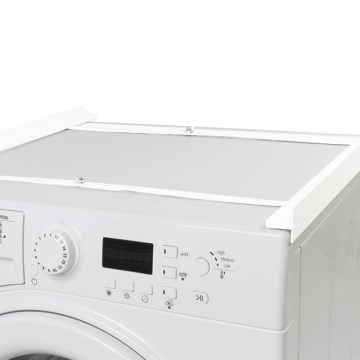 MK FLORIA Superior Tower Slim - Elemento intermedio per lavatrice e asciugatrice 66 cm, bianco