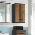 Mobile bagno sospeso VENOM antracite/marrone