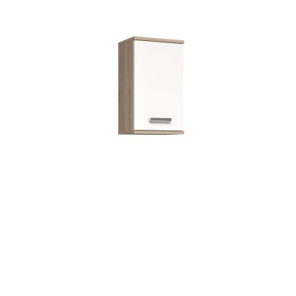 Mobile da bagno a parete VENOM bianco/rovere Sonoma