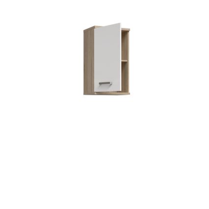 Mobile da bagno a parete VENOM bianco/rovere Sonoma