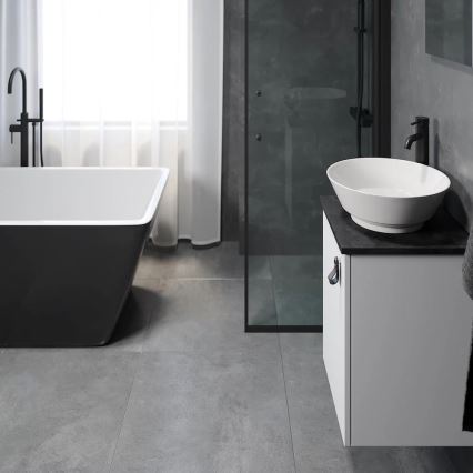 Mobile da bagno bianco SOREN con lavabo