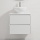 Mobile da bagno con lavabo TRONDHEIM/DRAMMEN 60x57x46 cm bianco