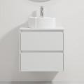 Mobile da bagno con lavabo TRONDHEIM/VIKEDAL 60x57x46 cm, bianco