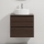 Mobile da bagno con lavabo TRONDHEIM/VIKEDAL 60x57x46 cm noce/bianco