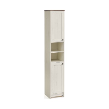 Mobile da bagno LEXI 30x170 cm bianco/marrone