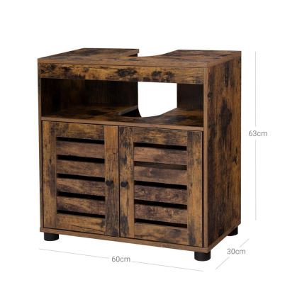 Mobile da bagno RENE marrone