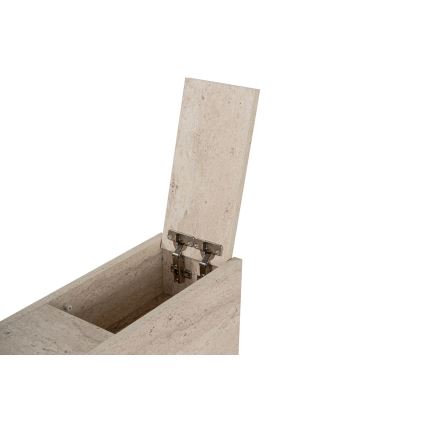 Mobile per bagno MELODY, finitura effetto marmo beige