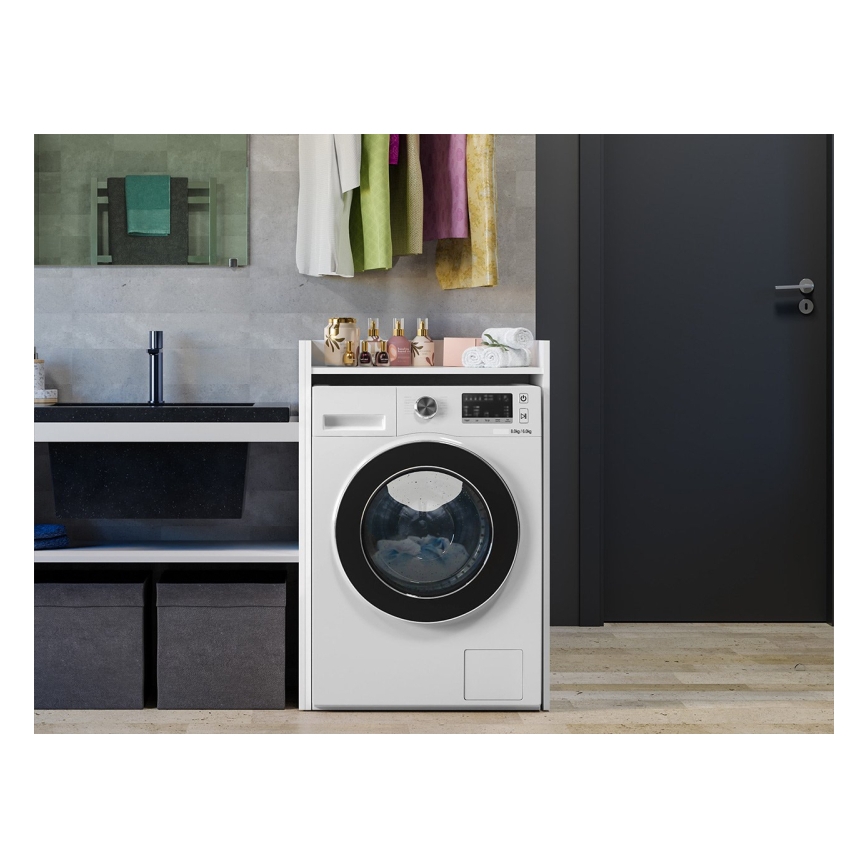 Mobile per lavatrice POLA 98x64 cm bianco