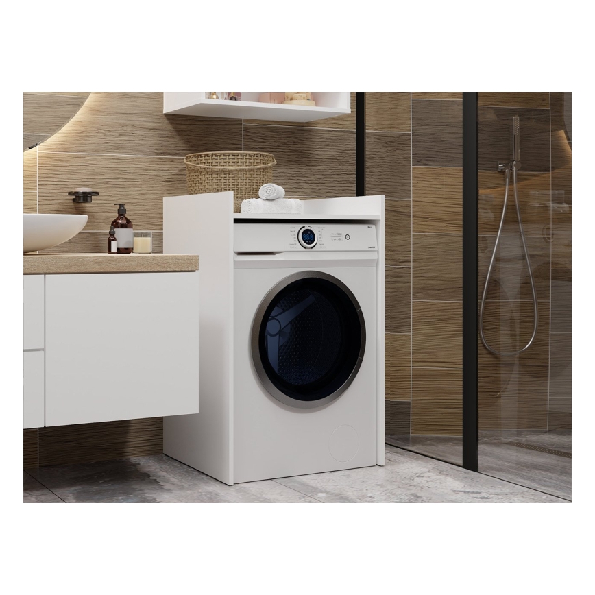 Mobile per lavatrice POLA 98x64 cm bianco