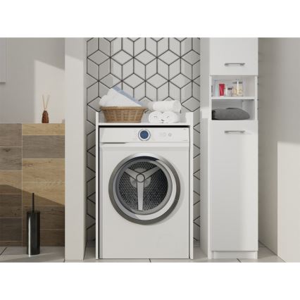 Mobile per lavatrice POLA 98x64 cm bianco