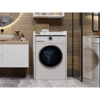 Mobile per lavatrice POLA 98x64 cm bianco