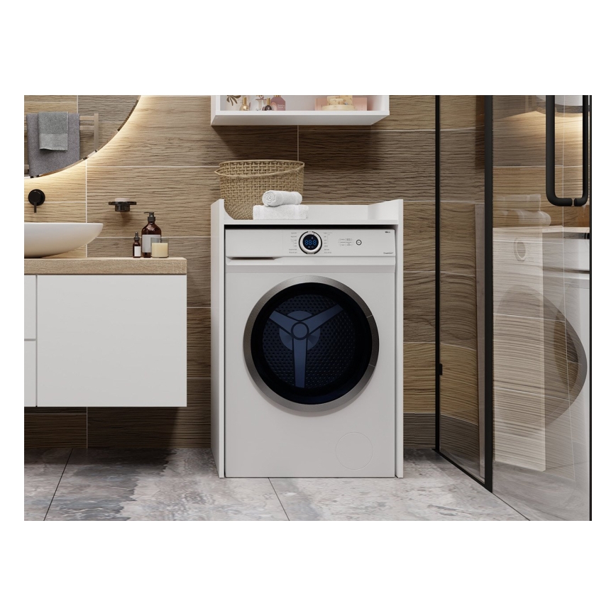 Mobile per lavatrice POLA 98x64 cm bianco