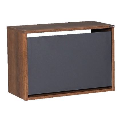 Mobile per scarpe 42x60 cm marrone/antracite