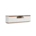 Mobile porta TV KREDE 160x30 cm bianco/pino