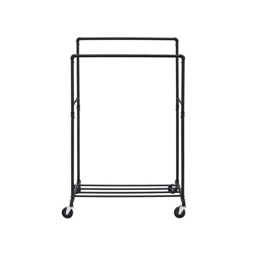 Mobiler Garderobenständer LINEA, schwarz