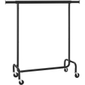 Mobiler Garderobenständer LINEA, schwarz