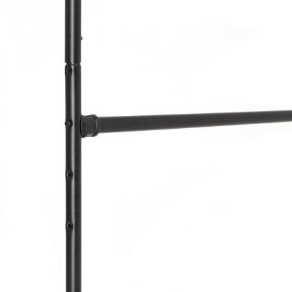 Mobiler Kleiderständer LINEA, schwarz