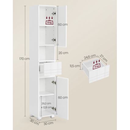 Mobiletto KATY bianco