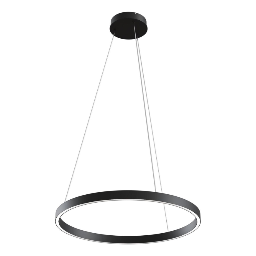 MOD058PL-L32B4K - Lampadario LED a sospensione con filo RIM LED/37W/230V 4000K diametro 60 cm nero