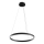 MOD058PL-L32B4K - Lampadario LED a sospensione con filo RIM LED/37W/230V 4000K diametro 60 cm nero