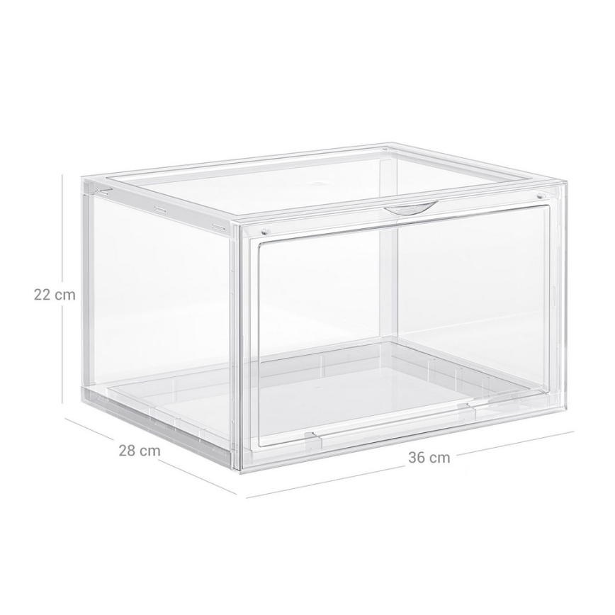 Modulares Regal mit Fächern BOXIFY weiß