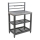 Module extérieur table 80x47x123 cm noir/inox