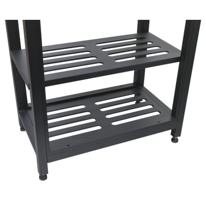 Module extérieur table 80x47x123 cm noir/inox
