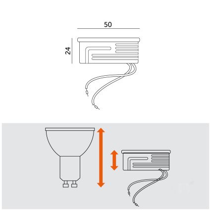Modulo LED LED/5W/230V 4000K
