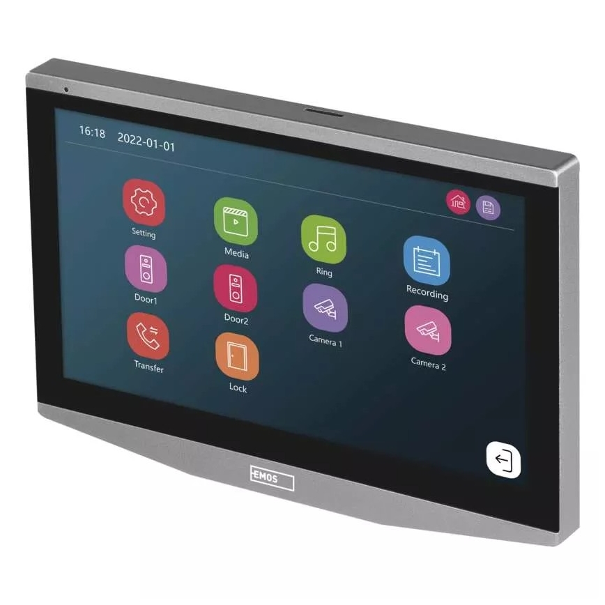 Monitor aggiuntivo per campanello video GoSmart 12V Wi-Fi Tuya