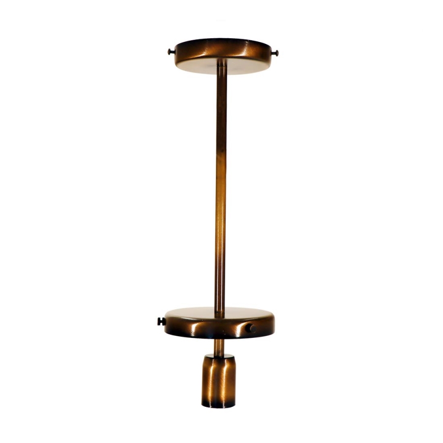 Monture 1xE27/60W/230V 44 cm bronze/patina