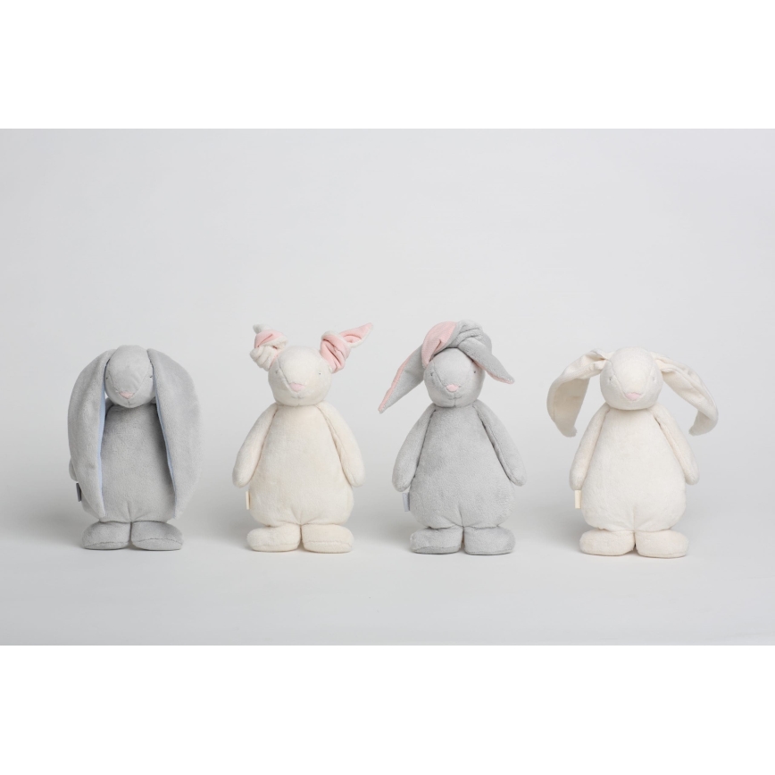 Moonie - Amico di coccole con una melodia e luce coniglietto crema