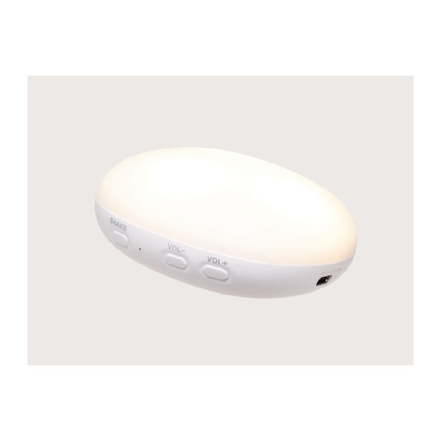 Moonie - Compagno di coccole con melodia e luce 2.0 coniglietto organic rosa