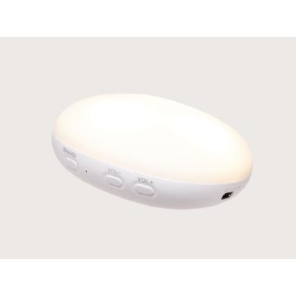 Moonie - Compagno di coccole con melodia e luce orsacchiotto 2.0 argento