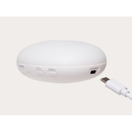 Moonie - Compagno di coccole con melodia e luce orsacchiotto 2.0 argento