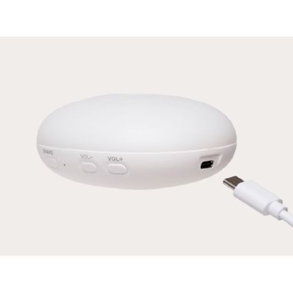 Moonie - Compagno di coccole con melodia e luce orsacchiotto 2.0 organic cappuccino