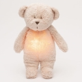 Moonie - Compagno di coccole con melodia e luce orsacchiotto 2.0 organic rosa