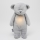 Moonie - Doudou avec mélodie et lumière ourson 2.0 argent