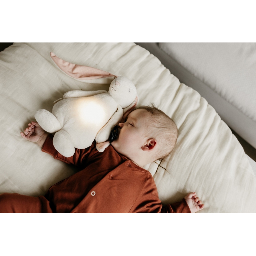 Moonie - Kuscheltier mit Melodie und Licht Hase 2.0 Wolke