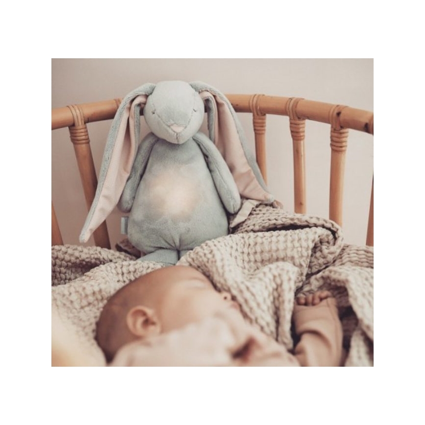 Moonie - Kuscheltier mit Melodie und Licht Hase cloud