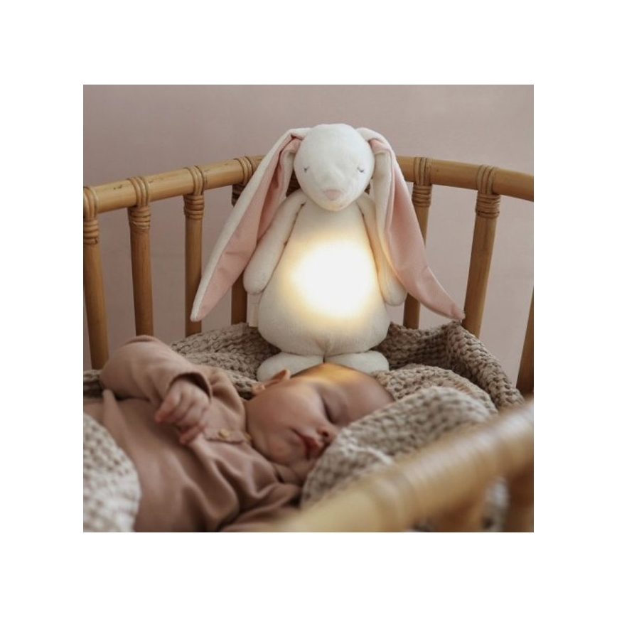 Moonie - Kuscheltier mit Melodie und Licht Hase cloud